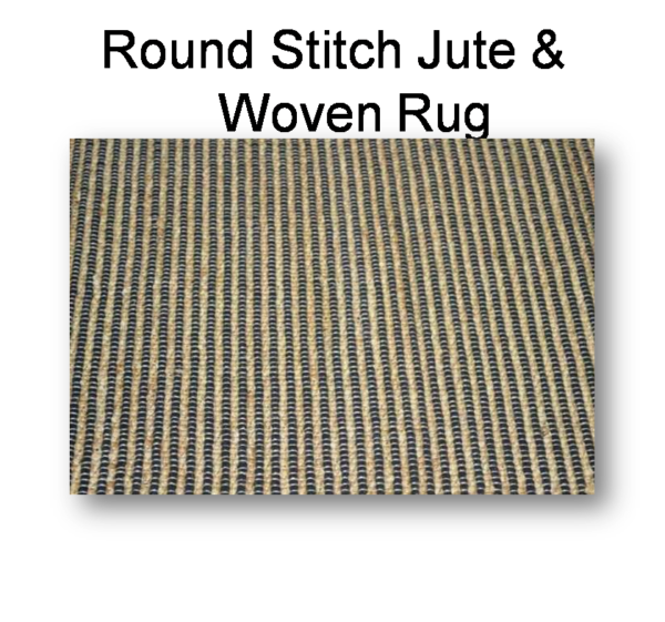 Round Stitch Jute & Woven Rug